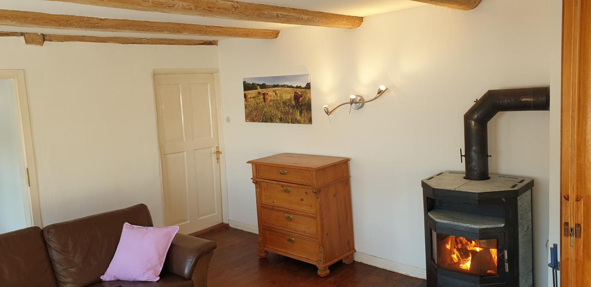Appartement Der Kleine Fuchshof Mit Hund, Pferd Und Huhn à Rathlau Extérieur photo